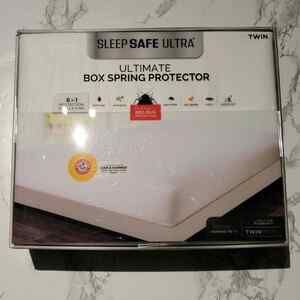 Sleep Safe Ultra - Ultimate Box Spring Protector 6 in 1 Protection, Twin Size